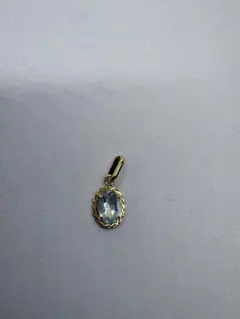 ♢容音様専用♢K18 アクアマリン4.2ct ネックレスチャーム - メルカリ