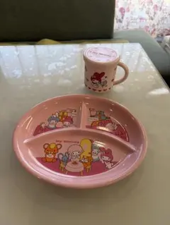 未使用　マイメロ　2003年　陶器　プレート　2005年　蓋付き　マグカップのサムネイル