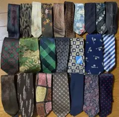 ネクタイ　まとめ売り　ハギレ