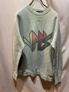 Vans グラフィック トレーナー　スウェットシャツ　前V スニーカープリント