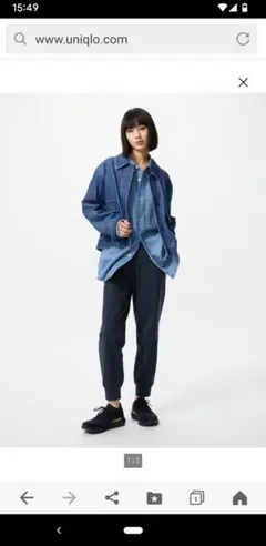 UNIQLOエアリズムウルトラストレッチアクティブジョガーパンツ黒М