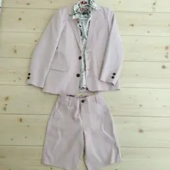 next♥️完売。入学式、卒業式に。ピンク スーツ　キッズスーツ