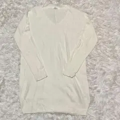 AZUL BY MOUSSY アズールバイマウジー　ホワイトニット　Sサイズ