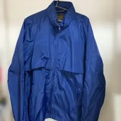 【Eddie Bauer】 ナイロンジャケット L 青 黒タグ