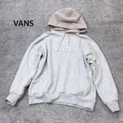 【VANS】異素材 パーカー コーデュロイ ポケット付き