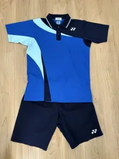 YONEX 上下セット S 青 レディース ジュニア テニス バド