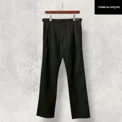 希少rare AD1996 Vintage コムデギャルソン スラックス S 黒のサムネイル