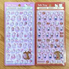 ボンボンドロップシールmini ハローキティ(ピンク・レッド 各1枚ずつ)正規品