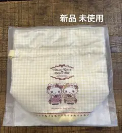 ハローキティ×DOLLY MIX 巾着 (イエロー) 小物入れ Sanrio