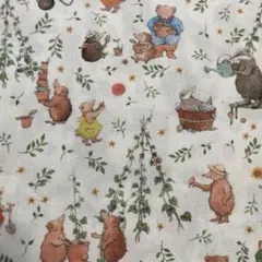 いーどん様♡ 残り僅か‼️ ドイツ 生地　アクファクトゥム　ガーデンタイム