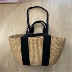 未使用MAISON N.H PARIS CARLA NATUREL かごバッグ - メルカリ