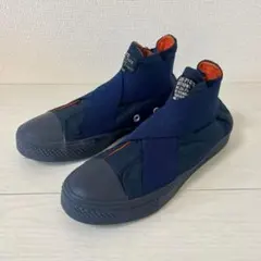 ZUCCa ズッカ ベルトスニーカー ネイビー オレンジ 24〜24.5cm 紺のサムネイル