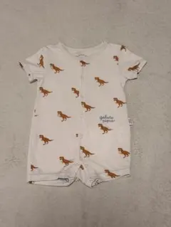 【中古品】ジェラピケ恐竜柄ロンパース　ベビー服サイズ70
