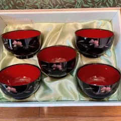 桂由美　お椀セット