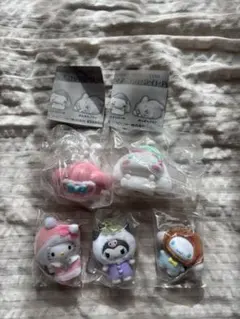 ちびっとも　シナモン　クロミ　キティ　おねむ！マスコットライト