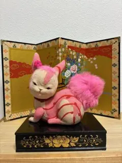 柿沼東光作 江戸木目込み人形 招き猫 (小)金襴B 柿沼東光作 江戸木目込み人形 招き猫 (小)金襴B - メルカリ