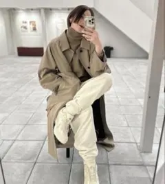 美品　TODAYFUL raglan twill coat 36 早い者勝ち