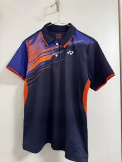 YONEX スポーツポロシャツ JP L ネイビー/オレンジ
