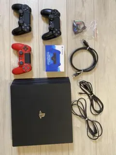PlayStation4 Pro 本体 背面ボタン付き コントローラー3個