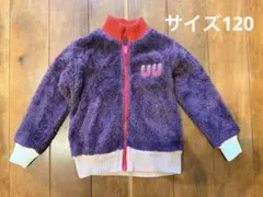 ユニクロ　アンダーカバー uu フリースジャケット 120 キッズボアブルゾン