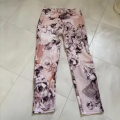 Real Stone 花柄ヨガウェア Mサイズ　ヨガウェア　ヨガレギンス