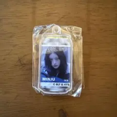 ミンジュ　アクリルキーホルダー　ラベル缶　ILLIT