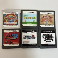 ニンテンドーDS、3DS ソフト 6本セット　ジャンク