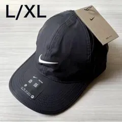 【新品L】ナイキ ランニング キャップ Dri-FIT L/XL ブラックのサムネイル