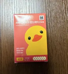 Rubber Duck Bandage 24枚入り 絆創膏　韓国ダイソー
