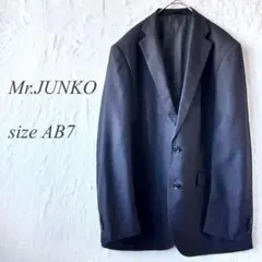 Mr.JUNKO テーラードジャケット AB7 黒 ビジネス 通勤 904