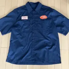 半袖シャツ　ネイビー