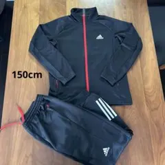 adidas ジャージ 上下セット ブラック/レッド