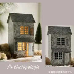 Antholopologie ミニチュアハウス　 アイアン製 shop