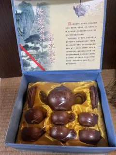 中国茶器セット 陶器製 伝統デザイン