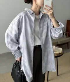 discoat ダブルストライプシャツ WEB限定
