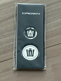 CROWN ゴルフマーカー 2個セット