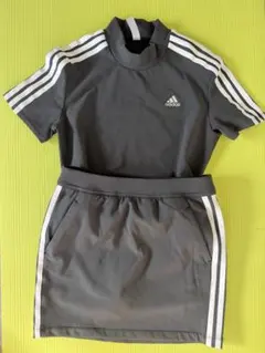 여성 골프웨어 모의 목 adidas 설정 M 미품!