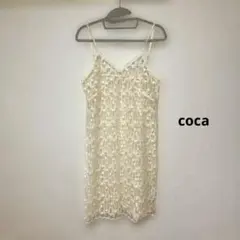 アイボリー キャミワンピース チュニックのサムネイル