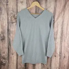 【AZUL】レディース (S) アズール ニットセーター Vネック 美品