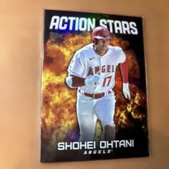 Shohei Ohtani Action Stars カード　topps