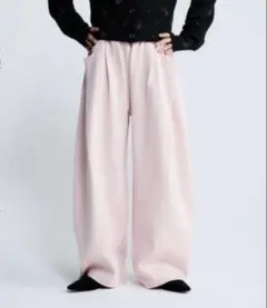 5ポケットスウェットコクーンパンツ　ジーナシス　新品未使用　今季新作