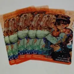 5枚セット 地縛少年花子くん クリアカード コミッパ 特典