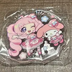 ひみつのアイプリ×サンリオ アクリルキーホルダー（ひまり×マイメロディー）
