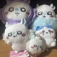 本日発送　モモンガ　ハチワレ　ぬいぐるみ5点セット