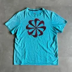 古着 NIKE ナイキ センターロゴ 風車 Tシャツ Lサイズ DRY-FIT