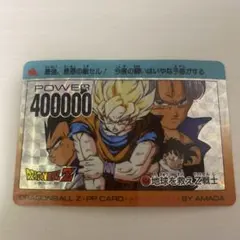 希少！初期版【アマダ】ドラゴンボールZ デラックスカード 悟空対