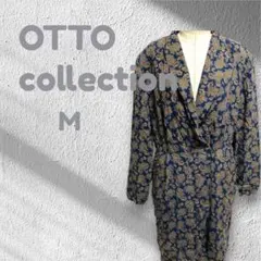 OTTO collection アウター 昭和レトロ ネイビー Mサイズ シルク