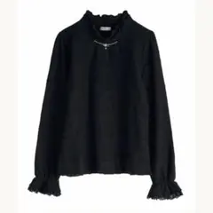 アクシーズファム♡レースボンディングプルオーバー♡黒