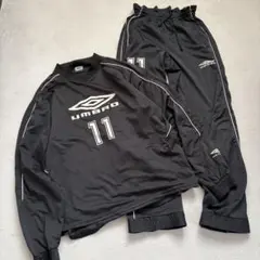 00s UMBRO PRO TRAINING セットアップ 上下セット デサント