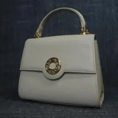 ハナエモリ ハンドバッグ ホワイト HANAE MORI